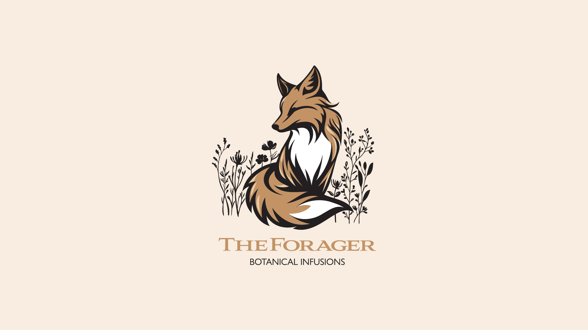 The Forager Logo Design